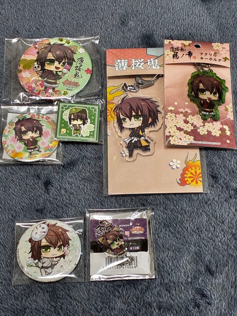 薄桜鬼 缶バッジ アクリルスタンド 沖田 - メルカリ
