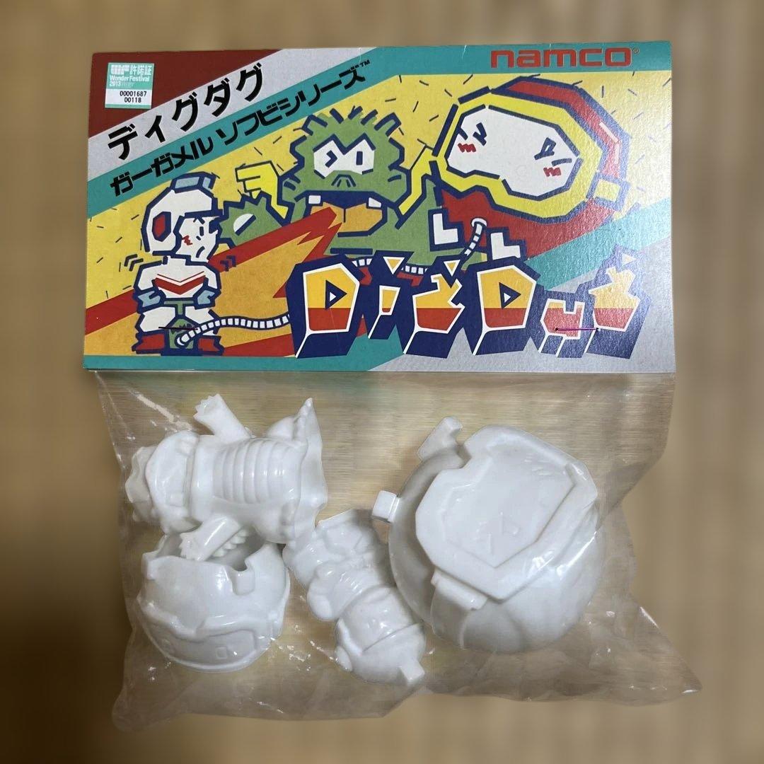 ガーガメル　ソフビシリーズ　ディグダグ　フィギュア　ナムコ【未開封】