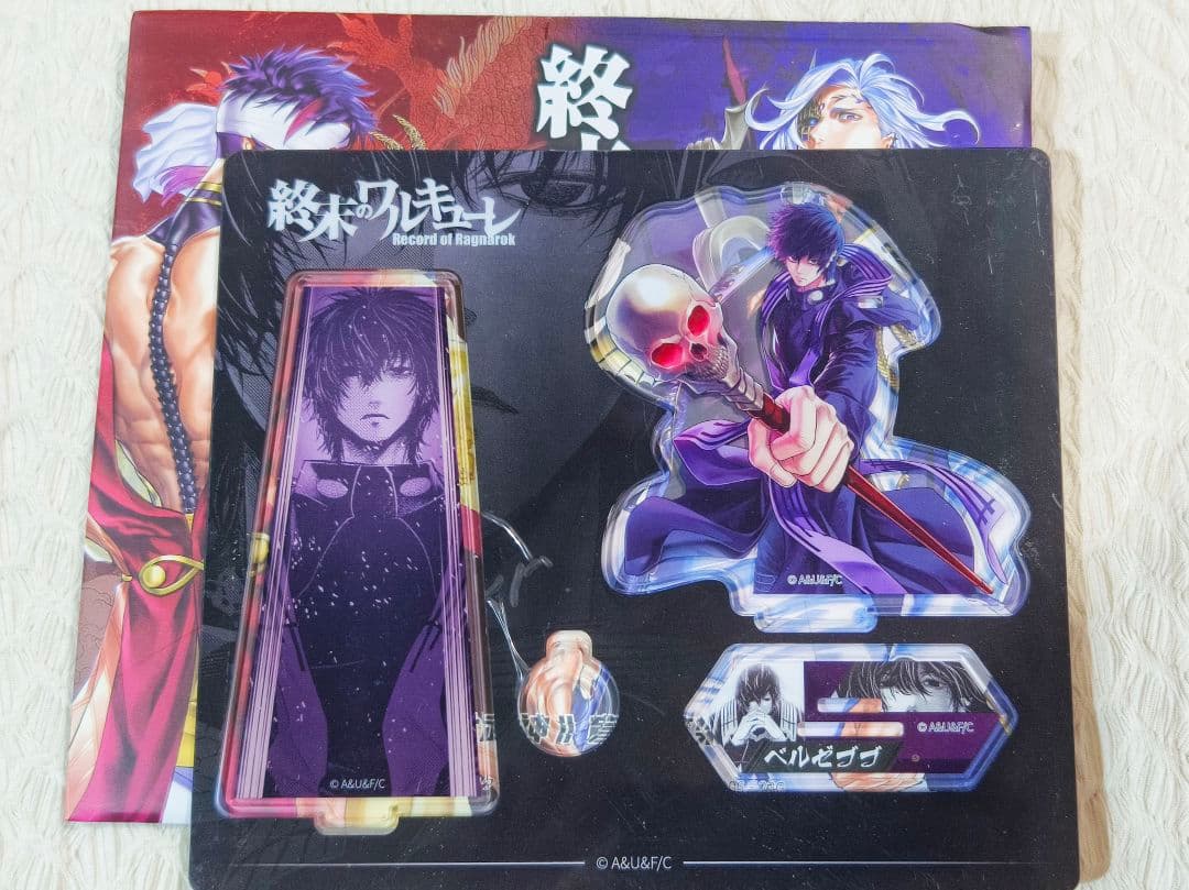 終末のワルキューレ 中国限定 公式グッズ 原画アクリルスタンド