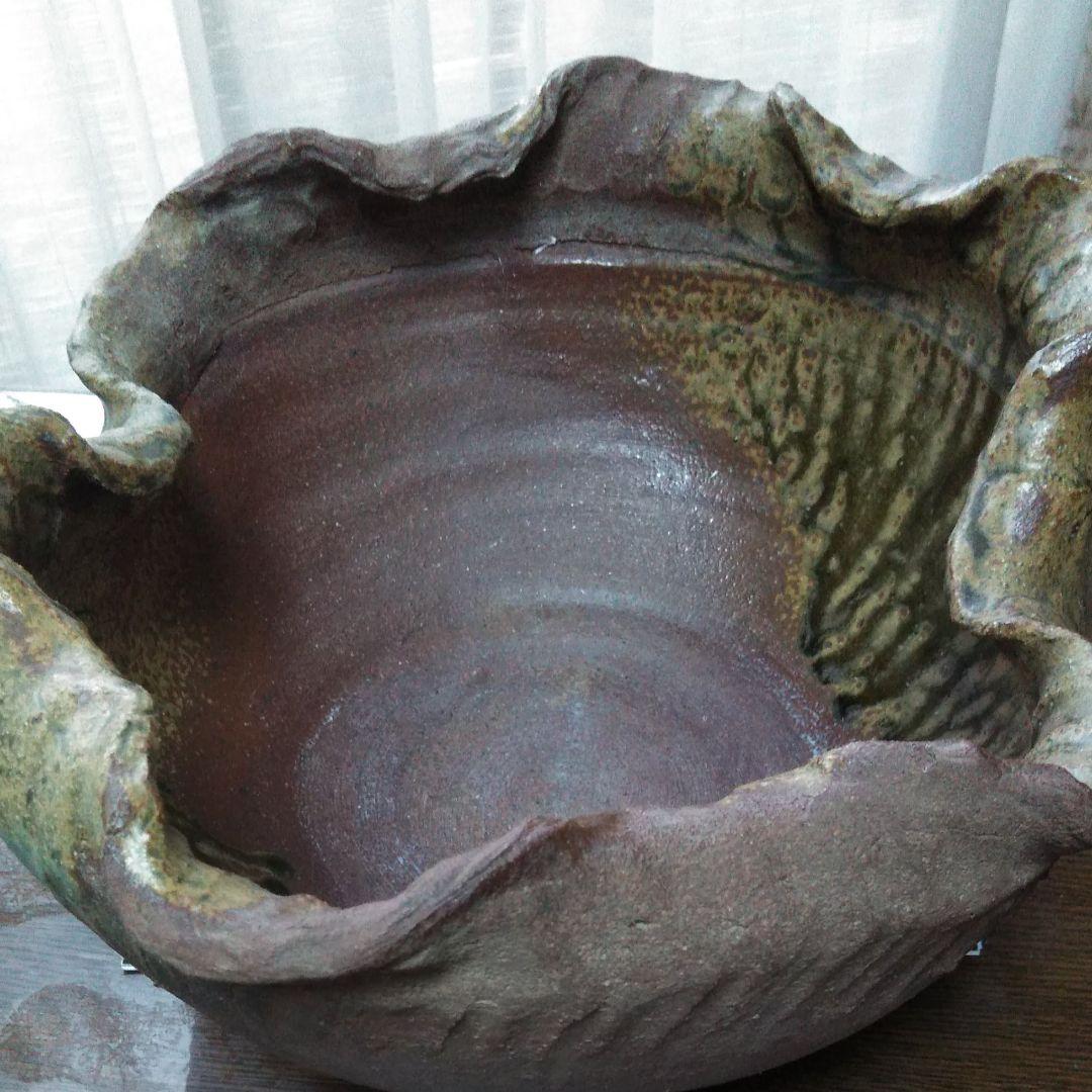 鉢　焼物　睡蓮鉢　金魚鉢