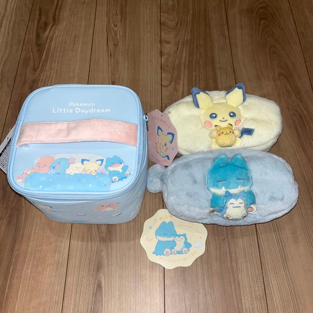 ポケモン Little Daydream ミラー付きバニティ ポーチ 3点 - メルカリ