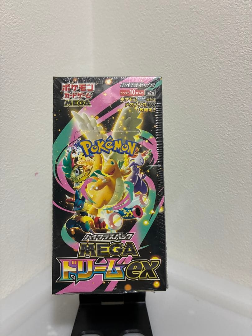 ポケモンカードゲーム MEGA ドリームEX 10パック入り　シュリンク付き