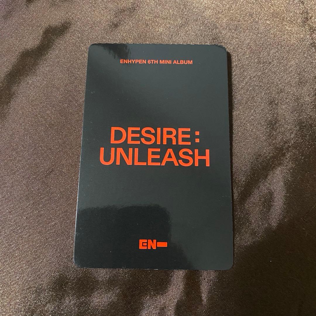 ENHYPEN DESIRE UNLEASH 一直娱 yzy ラキドロ ジェイ - メルカリ