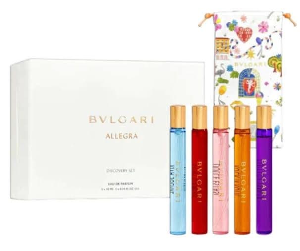 香水(女性用) Bvlgari allegra discovery set