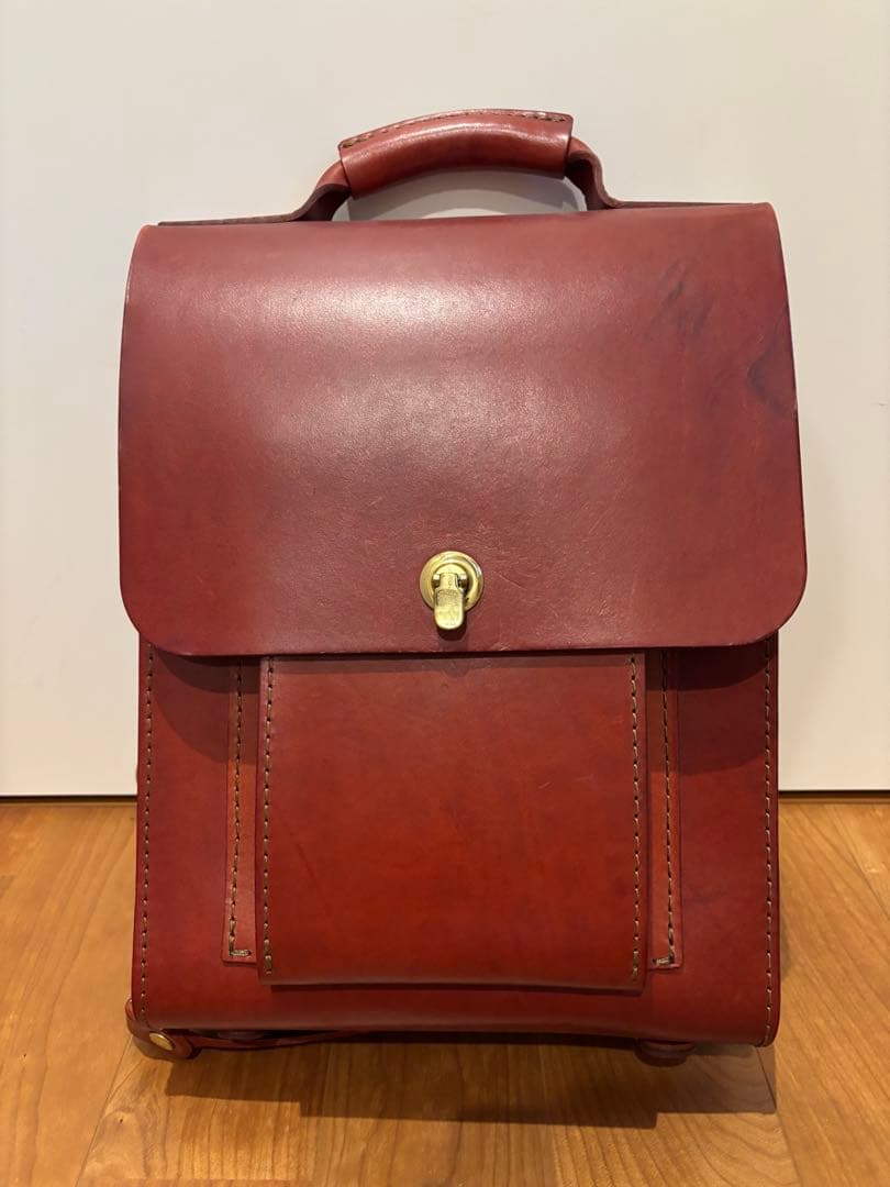 HERZ/ヘルツ 3WAY縦型バッグ（BC-105) 限定色ボルドー