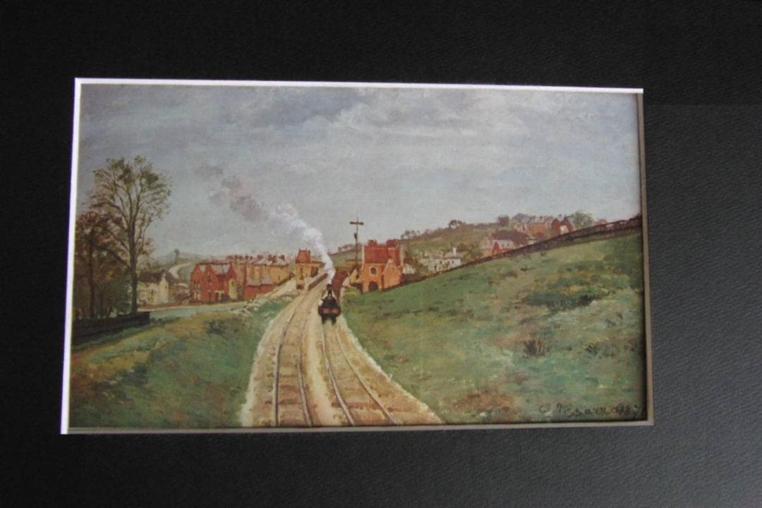 カミーユ・ピサロ、【ロンドン郊外アパー・ノーウッドのベンジ駅】