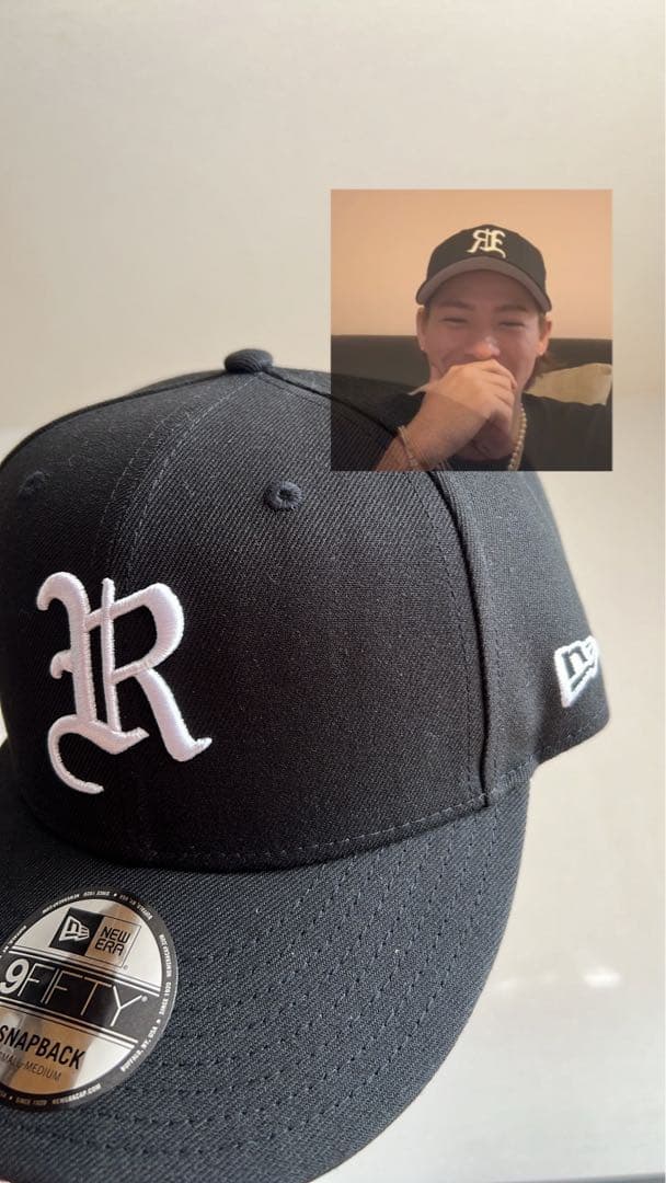 平野紫耀着用 New Era 9FIFTY ブラックキャップ RIEHATA - メルカリ