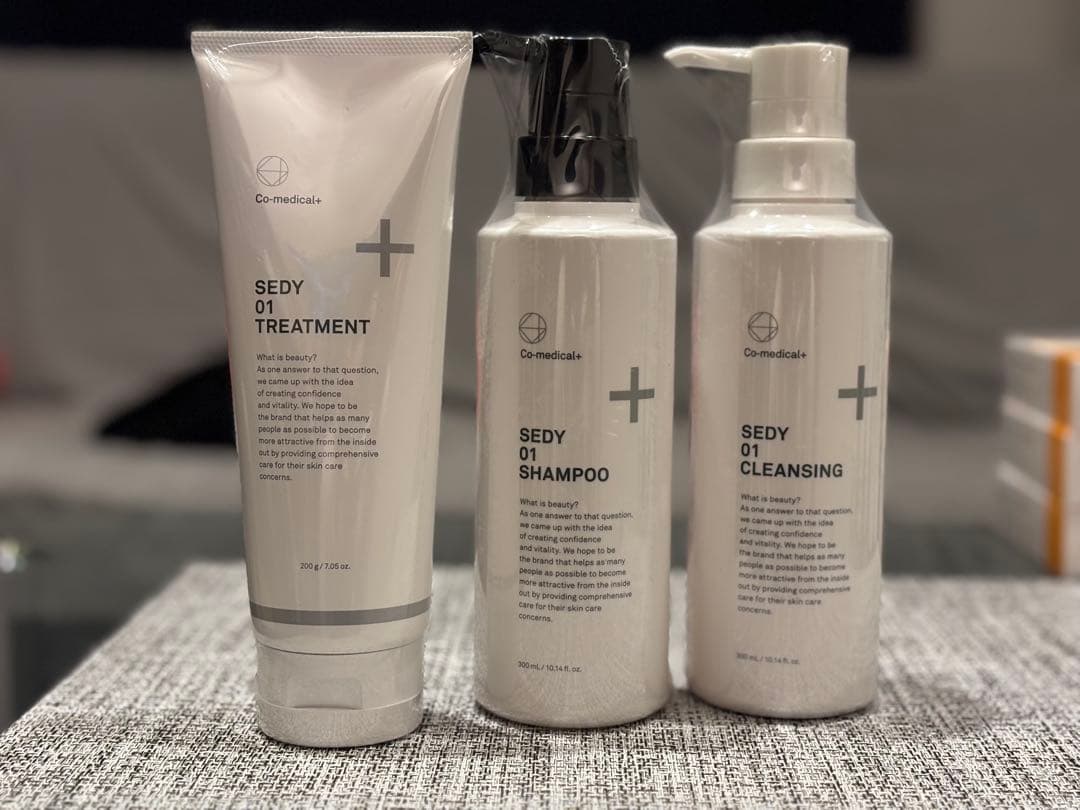 新品 CO SEDY01 クレンジング シャンプー トリートメント 3点セット