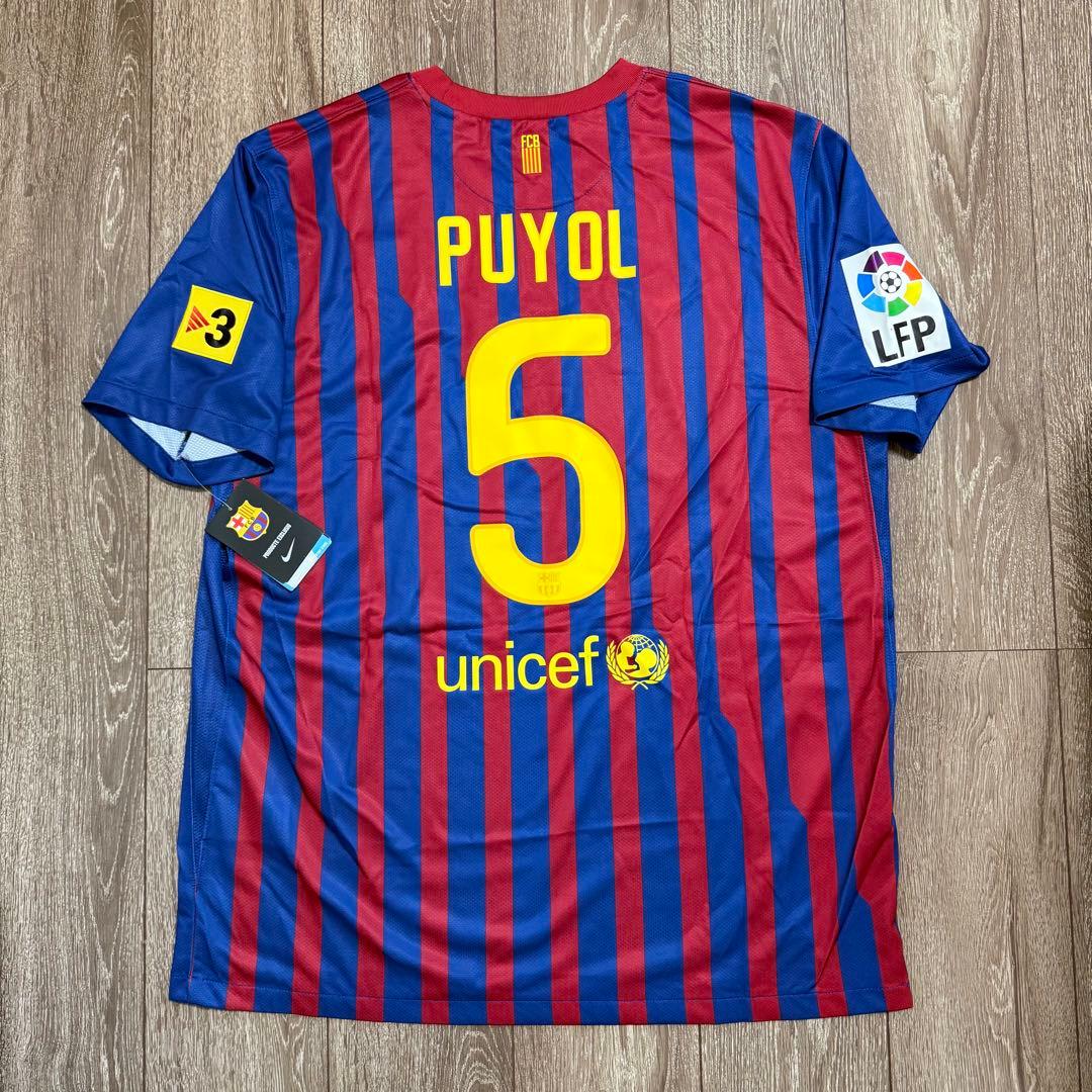 正規品 新品 FCバルセロナ 11/12 PUYOL プジョル ユニフォーム - メルカリ