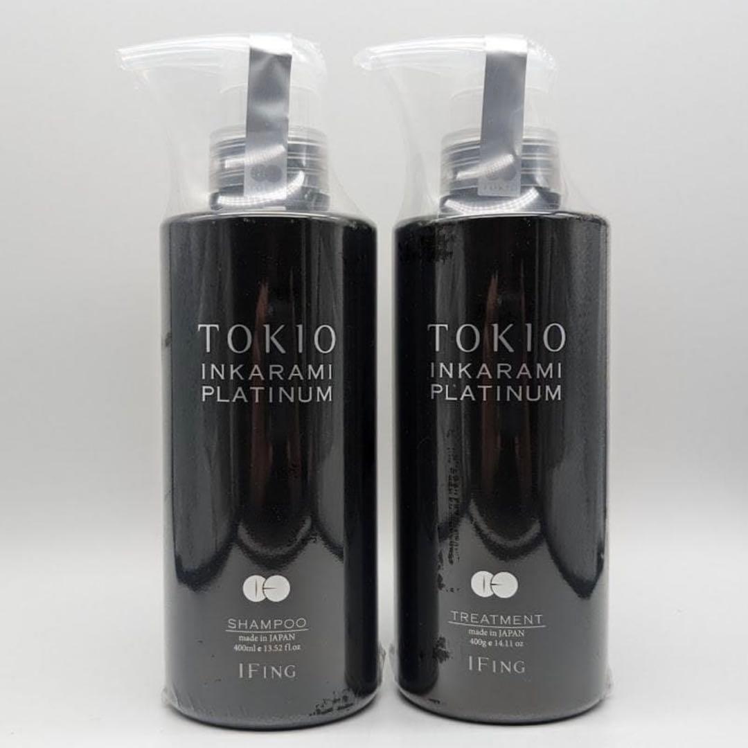 匿名発送　新品未開封　トキオ　プラチナム　シャンプー　トリートメント　ボトル TOKIO トキオ インカラミ プラチナム シャンプー 400ml : サロン専売