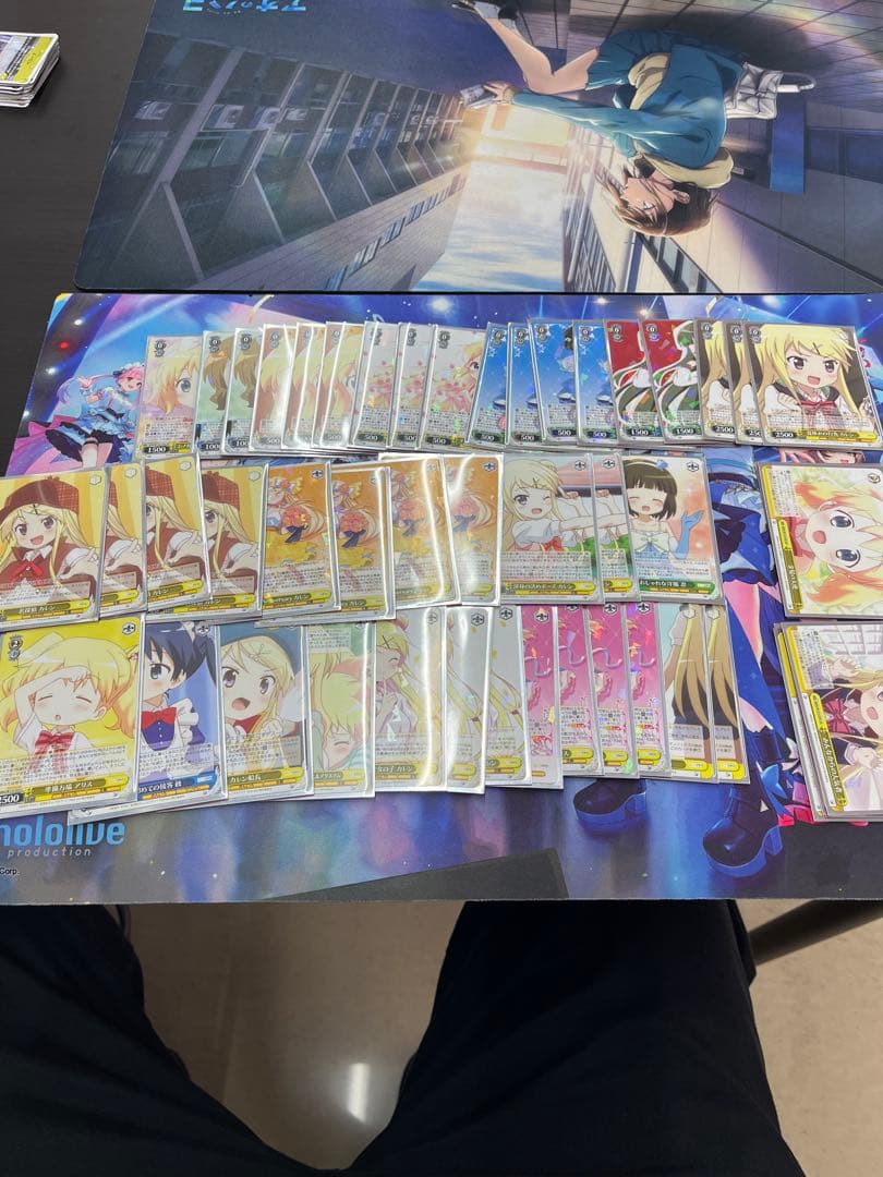 ヴァイスシュヴァルツ きんいろモザイク 8枝 デッキ パーツ付き