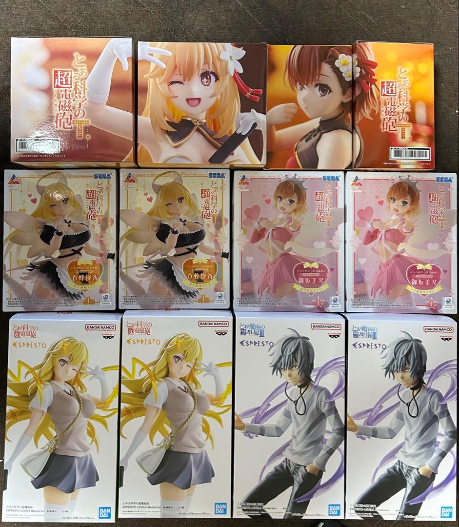 美少女フィギュア　とある科学の超電磁砲 ８点