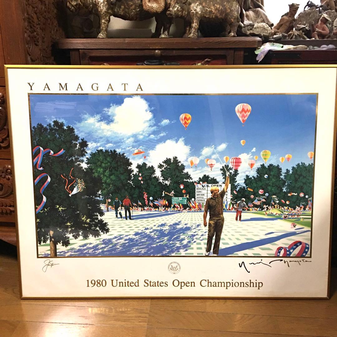 ヒロ・ヤマガタ Championship ゴルフ ポスター額縁 - メルカリ