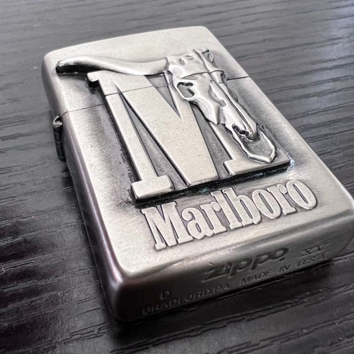 値下げ】【未使用】懸賞品マルボロ(Marlboro)ジッポーカウスカル