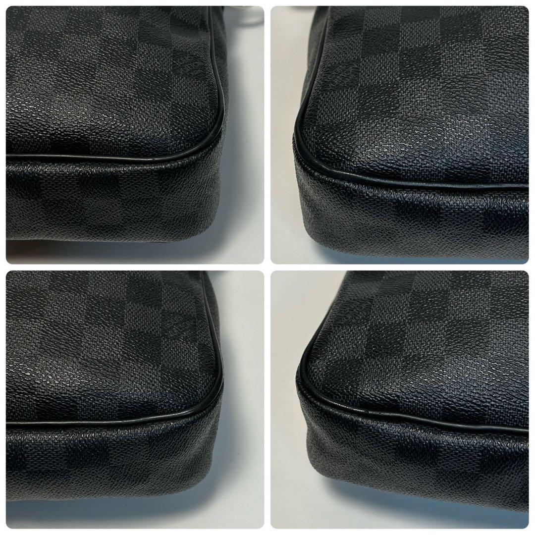 o39【極美品】ICタグ認証 ルイヴィトン ダミエグラフィット ポルト