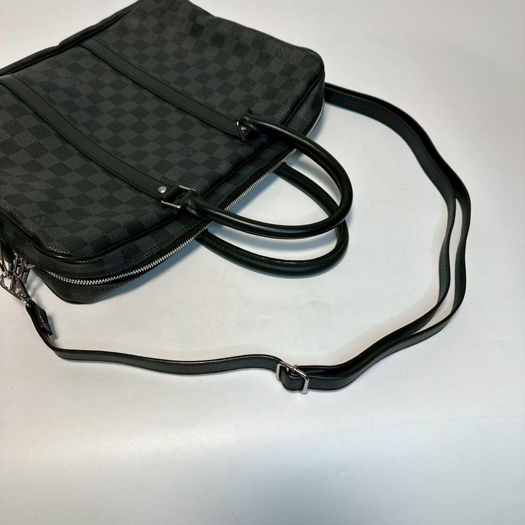 o39【極美品】ICタグ認証 ルイヴィトン ダミエグラフィット ポルト