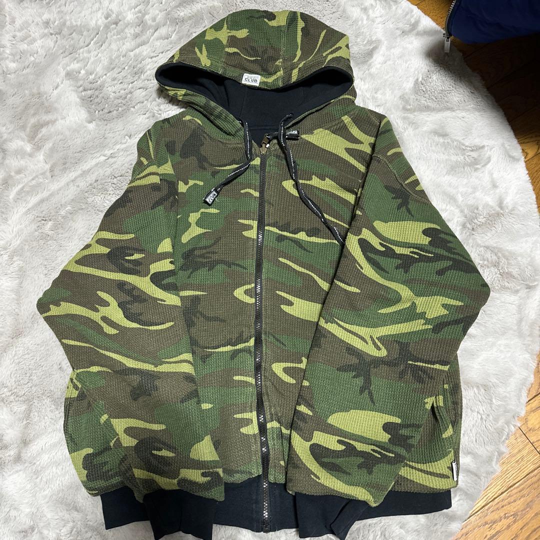pro club 迷彩柄リバーシブルパーカー - メルカリ