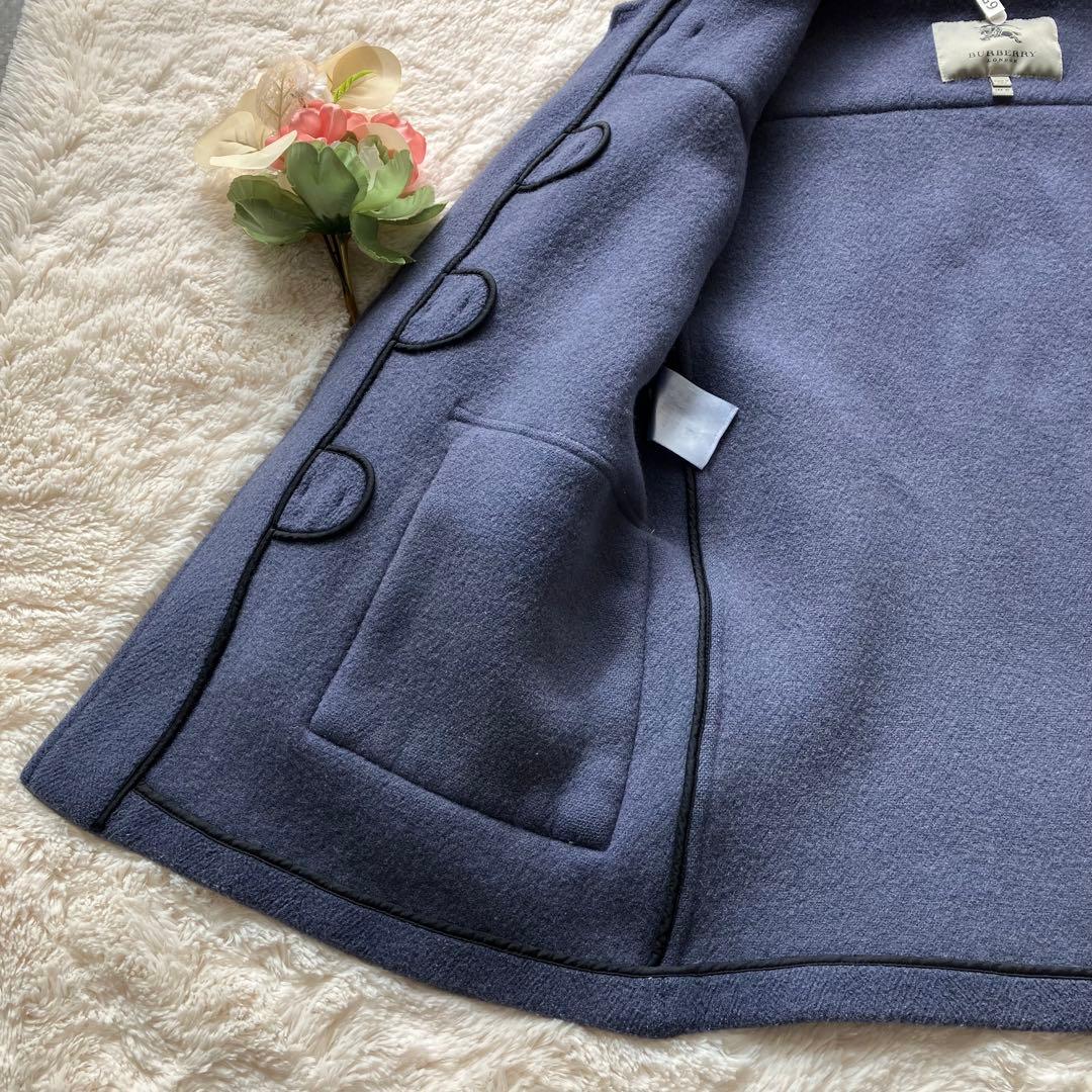 先着順⭐︎BURBERRY ダッフルコート ネイビー サイズ42