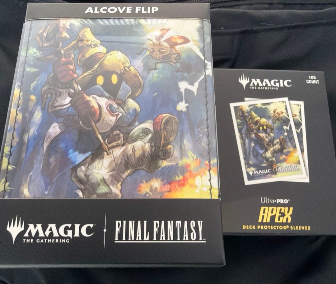 ち*ー様 mtg ff ultraPro 迷える黒魔道士、ビビ スリーブ　デッキ MTG ウルトラプロ デッキケース ビビ MTG FF ウルトラプロ 迷える黒魔
