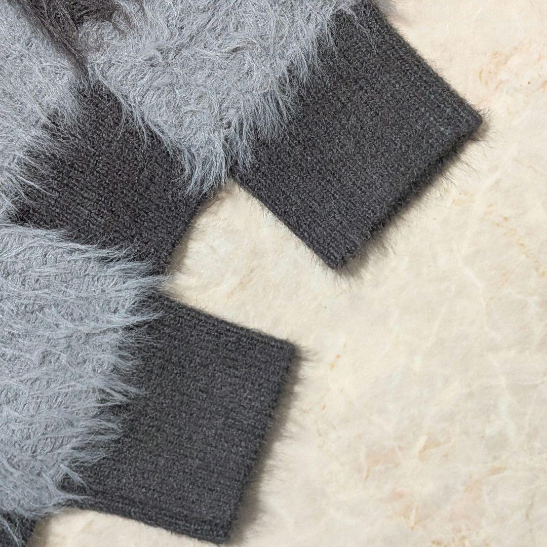 名作☆廃盤品ナンバーナイン フェザーファーヤーンシャギーニット