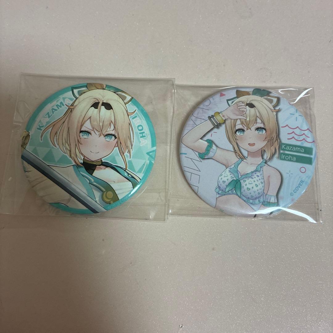ホロライブ 風真いろは スターター シャイニーウェーブ 缶バッジ
