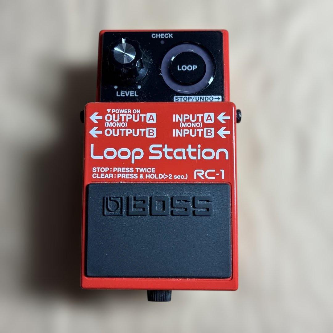 BOSS RC-1 ループステーション Amazon.com: Boss RC-1 Loop Station Bundle with Gearlux Power