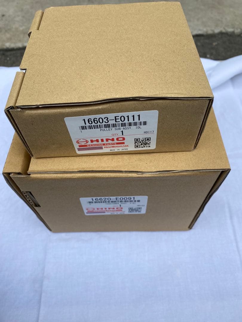 日野純正 プロフィア他、E13C用ファンベルトオートテンショナー