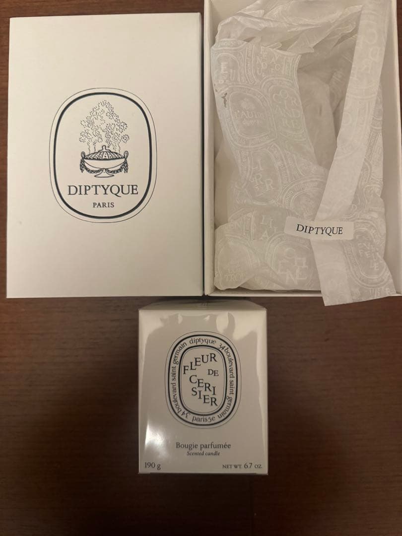 diptyque FLEUR DE CERISIER アロマキャンドル 190g - メルカリ