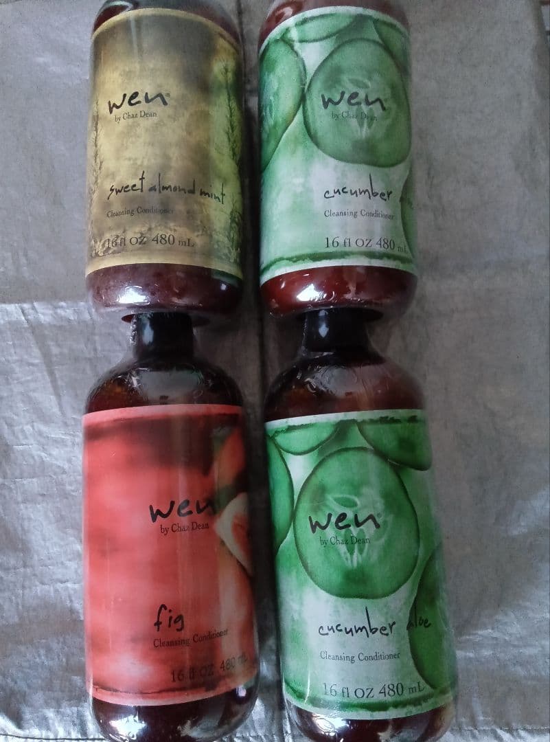 WEN クレンジングコンディショナー 480ml ４本 Amazon | WEN ウェン クレンジングコンディショナー アーモンド 480mL