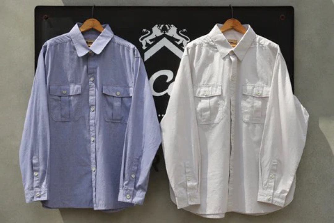 Nigel Cabourn オフホワイト シャツ 52 Lybro