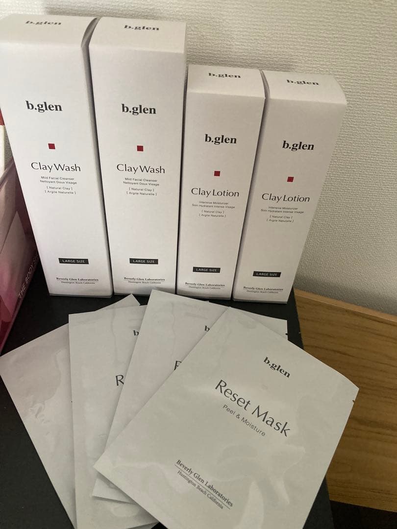 ビーグレン　ラージサイズ クレイウォッシュ　クレイローション＋パック
