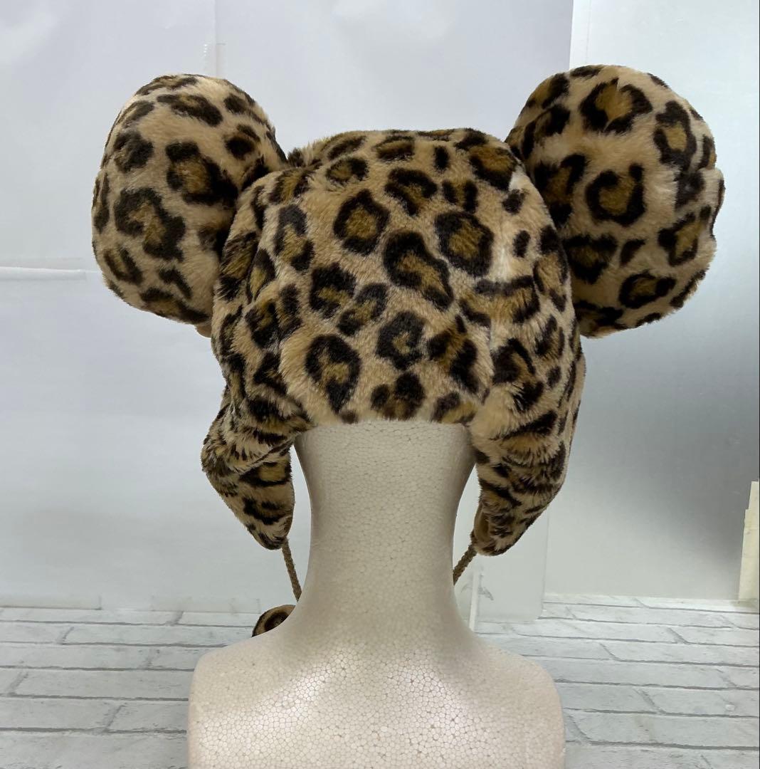 G745 ディズニー ミニー ファンキャップ ヒョウ柄 2010～2011販売品