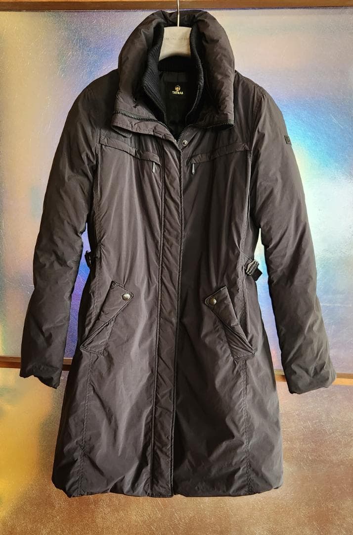 TATRAS タトラス ダウンコート TATRAS (タトラス) フード着脱 フルジップ ダウンコート POLITEAMA