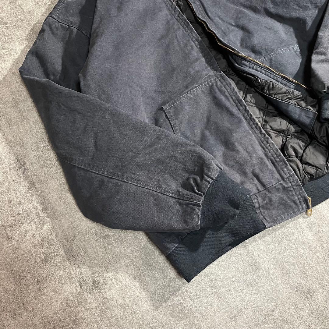 Dunbrookeダック地アクティブジャケットL鬼フェード刺繍ロゴvintage