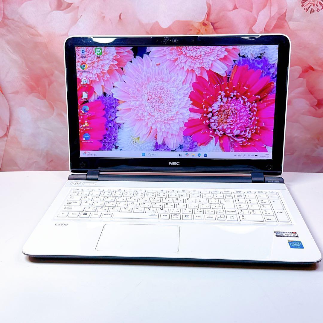 爆速16GB❤️新品SSD快適ノートパソコン windows11 カメラオフィス