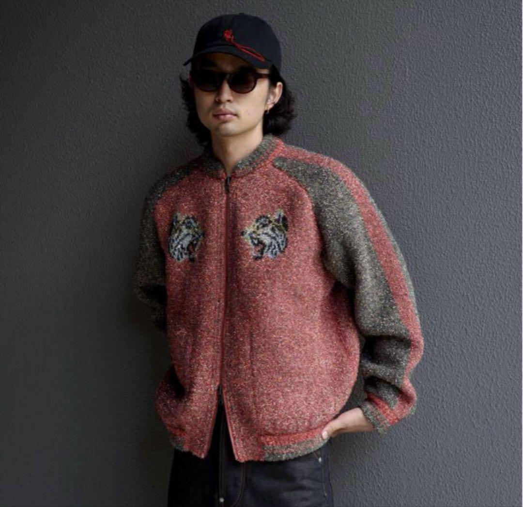 び*束様 Kota Gushiken Lame Tiger Sukajan Lame tiger sukajan with AI-ラメタイガースカジャン-Kota Gushiken