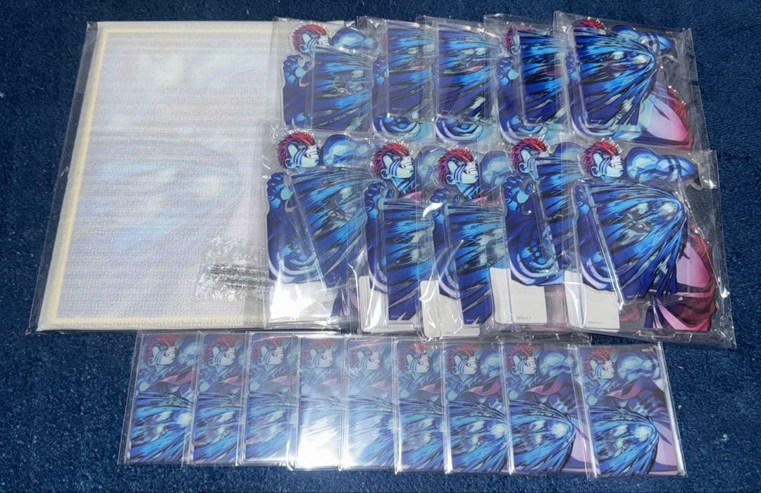 鬼滅の刃　無限城編　第三弾 KV WEBSHOPくじ アクスタ　猗窩座セット