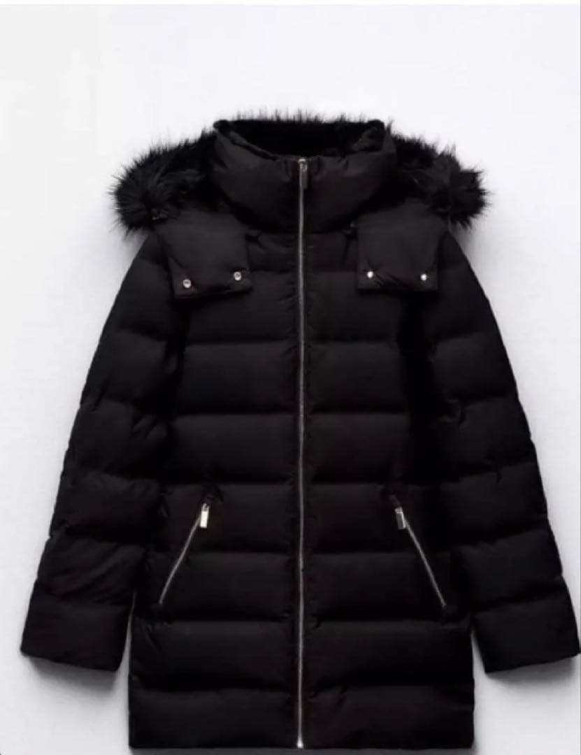 ZARAダウンジャケット ZARA】100%フェザーダウンジャケット | 0732/232/527 (ZARA/ダウン