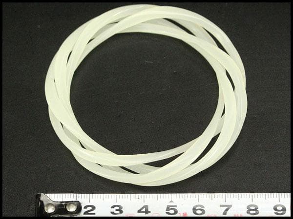 中国美術 白玉石 刻 環 φ8.2cm 重24g(HA439)