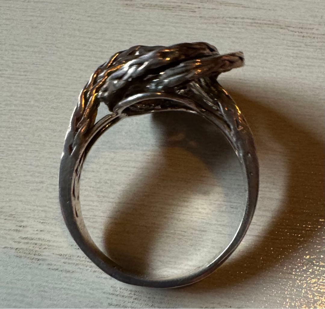 希少サイズ ヴィンテージ エルメス ヴァンドームバンドーム リング