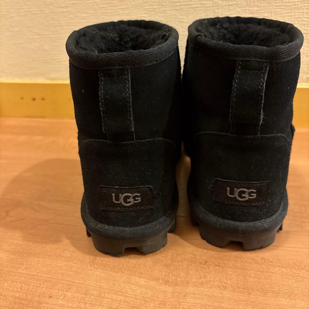 UGG ブラック ムートンブーツ　23センチ