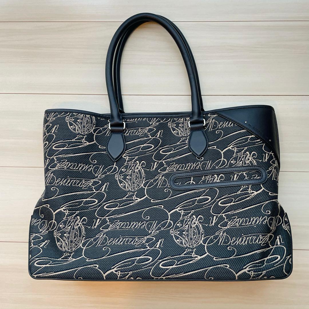 【ベルルッティ】トゥジュール スクリット アラベスク キャンバス