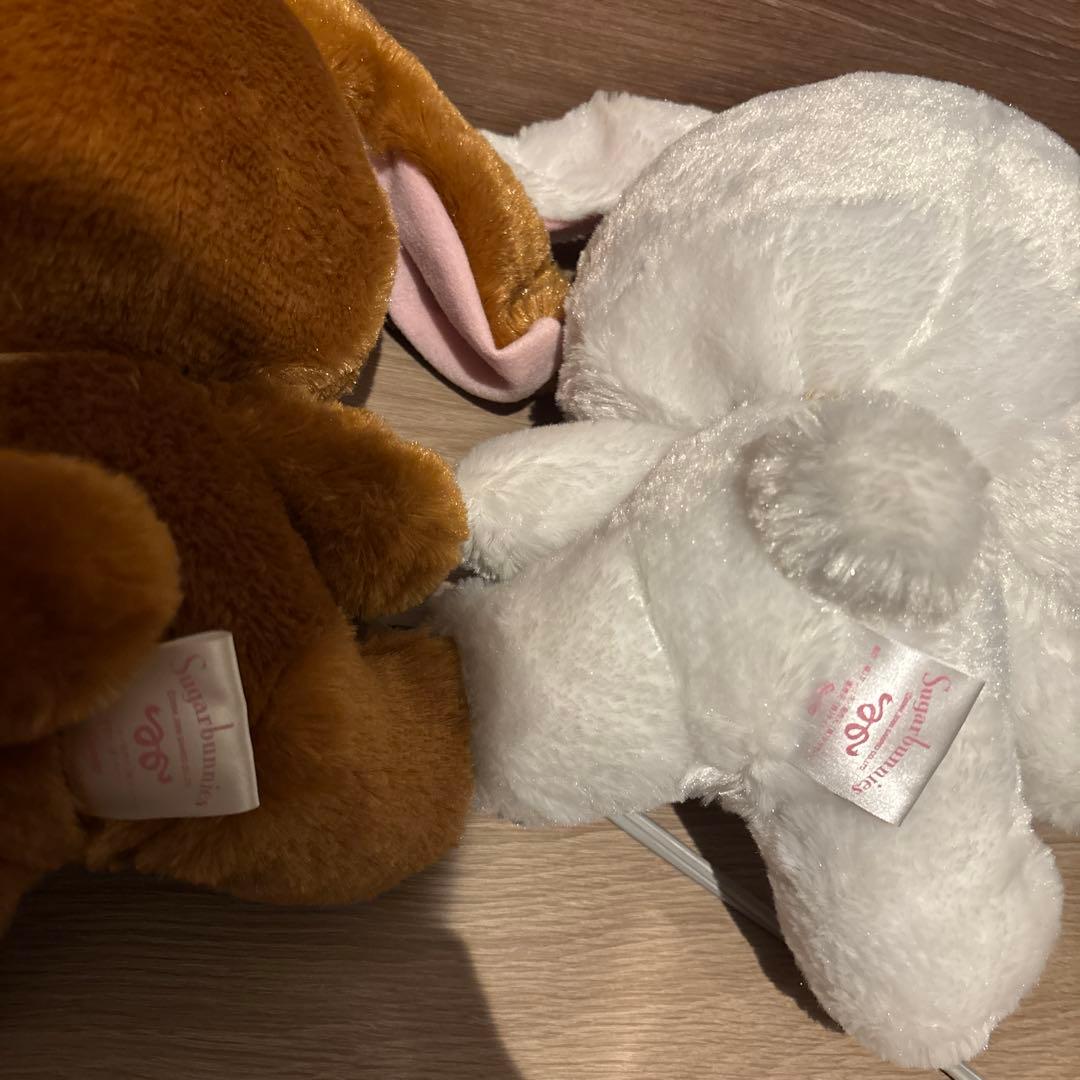 サンリオ♡シュガーバニーズ ぬいぐるみ 2体セット 平成レトロ 激レア