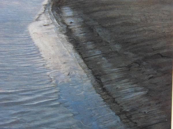 小尾 修 「La terre」、希少画集より、新品額装付