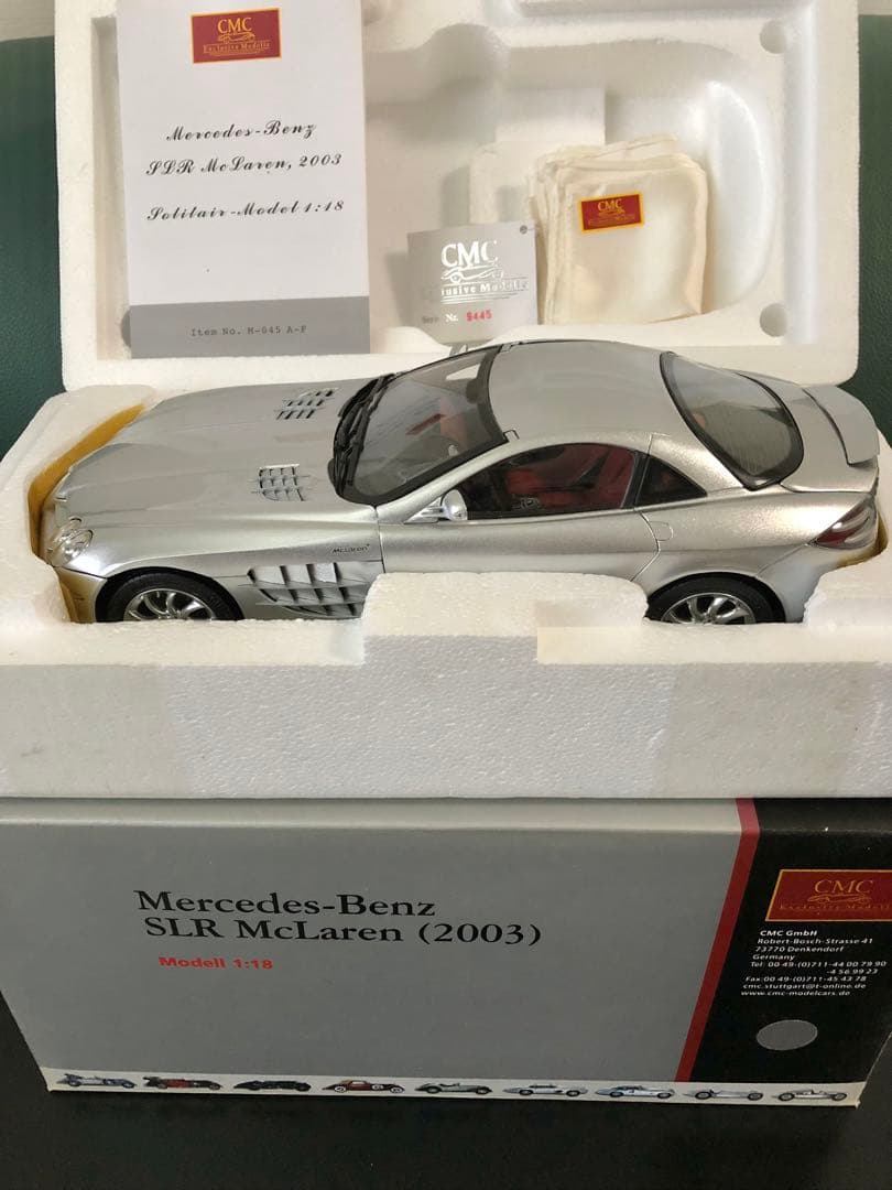★絶版レア！C￼MC 1/18 メルセデスベンツ￼ SLR McLaren