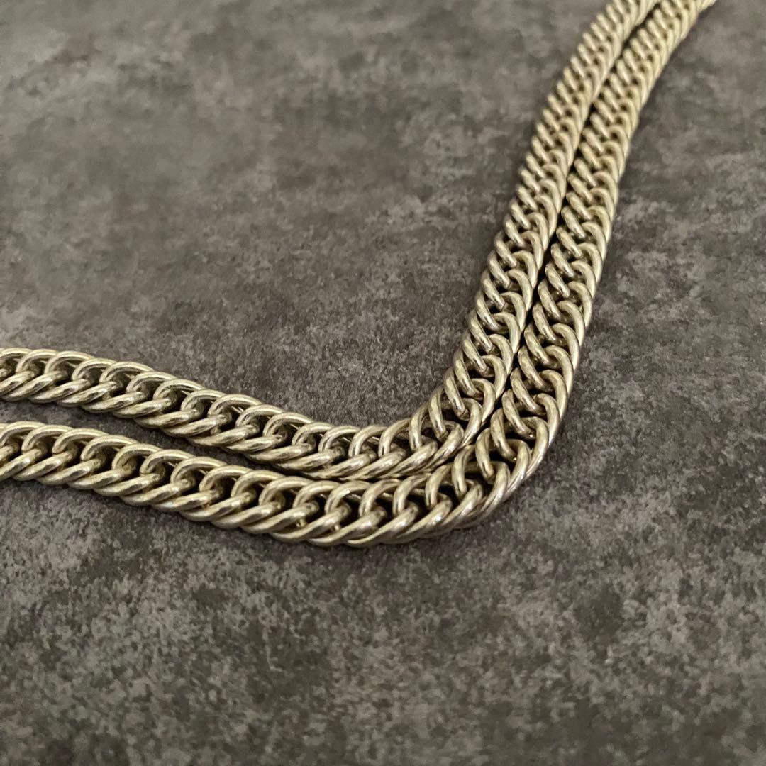 メキシカンジュエリー シルバー925 ネックレス 喜平チェーン