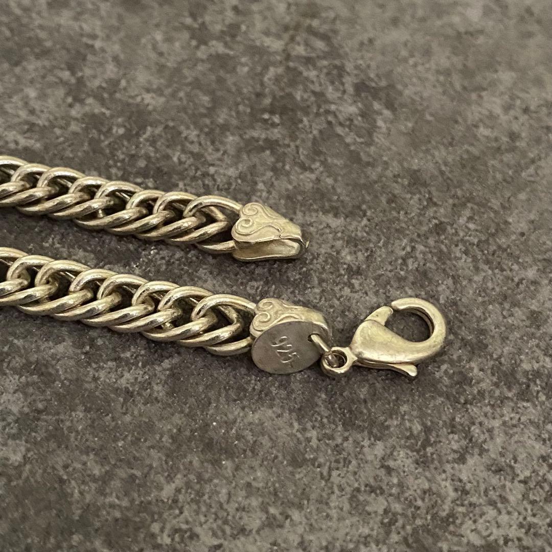 メキシカンジュエリー シルバー925 ネックレス 喜平チェーン