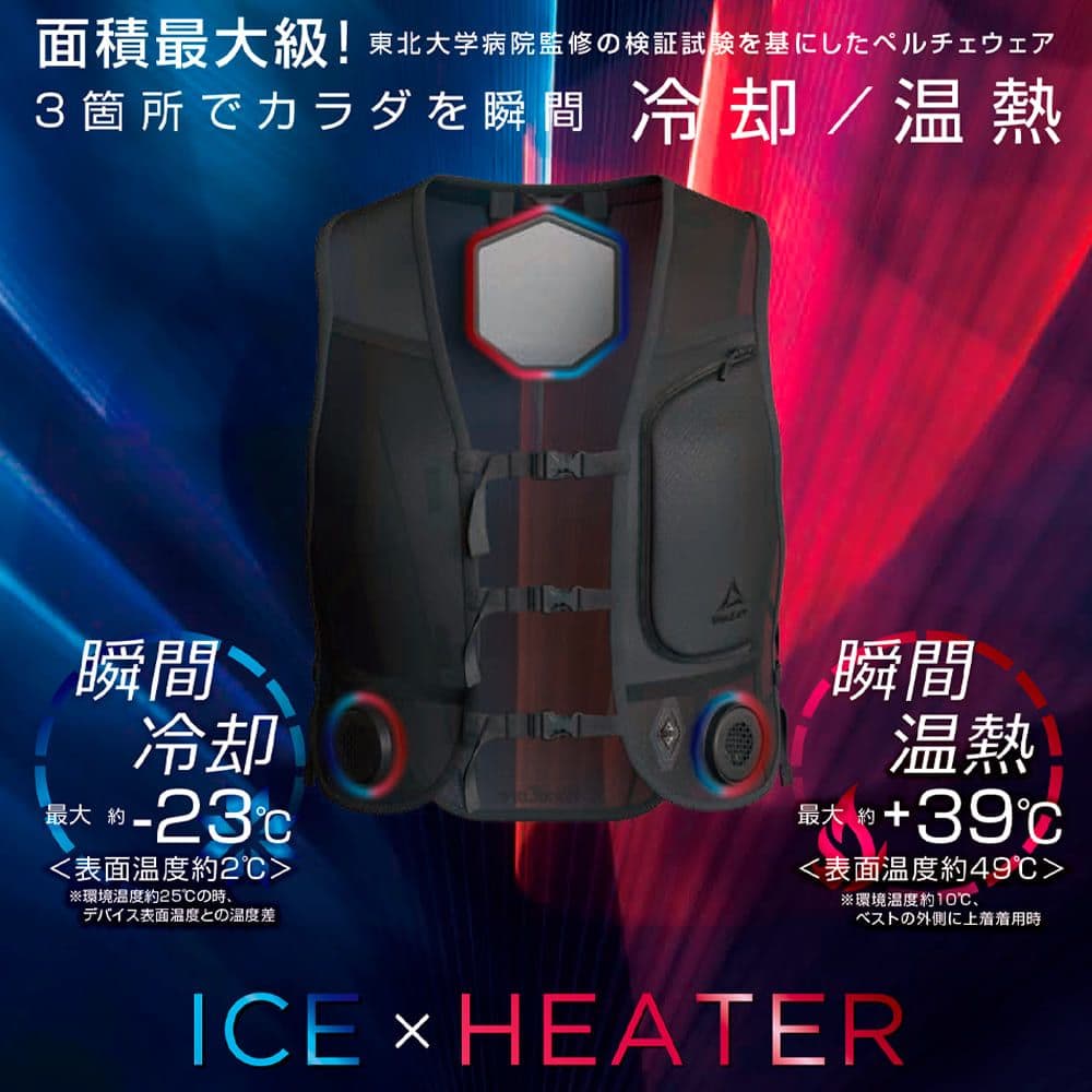 ワークマンICE×HEATER クールベスト