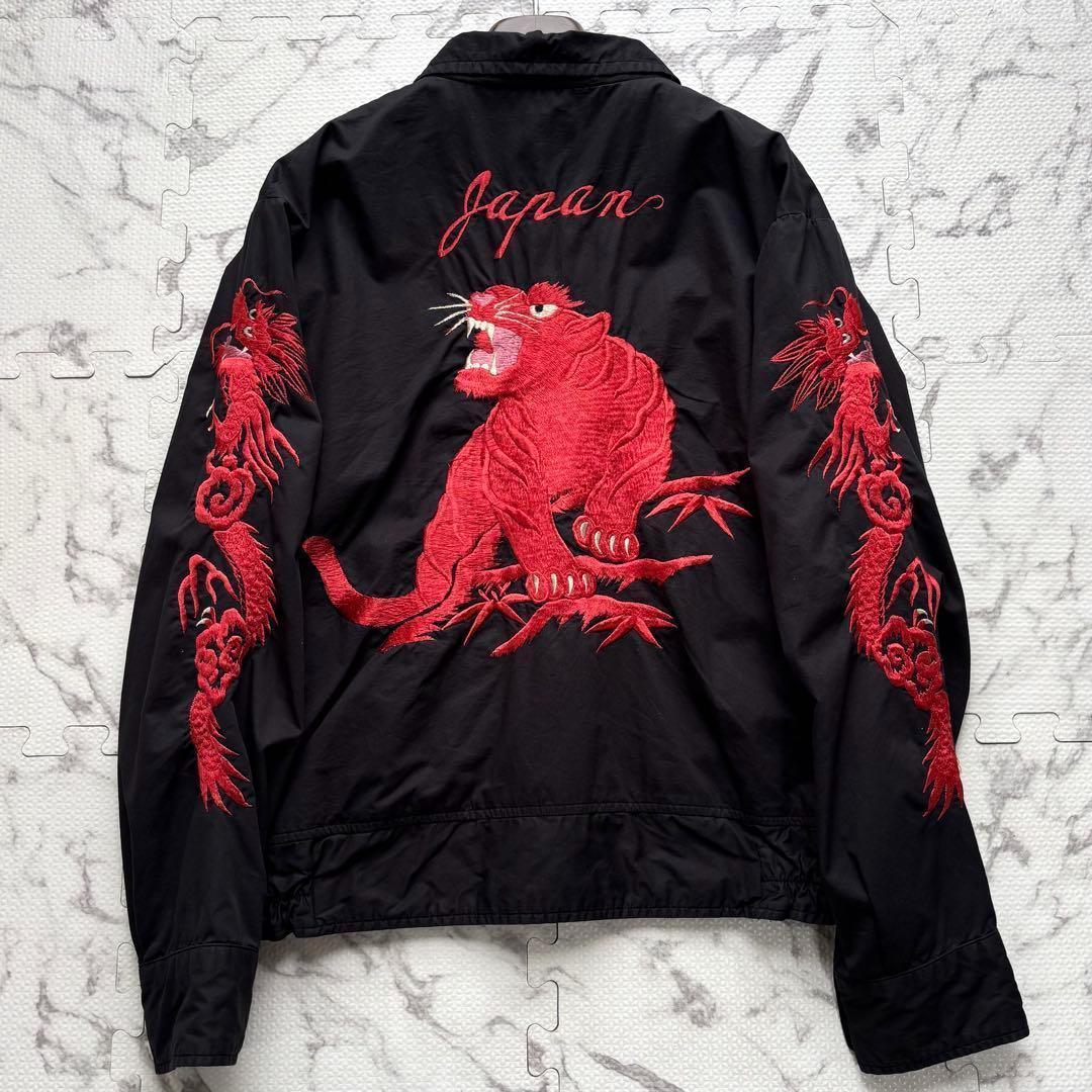 美品✨テーラー東洋 リバーシブル スーベニアジャケット 赤虎