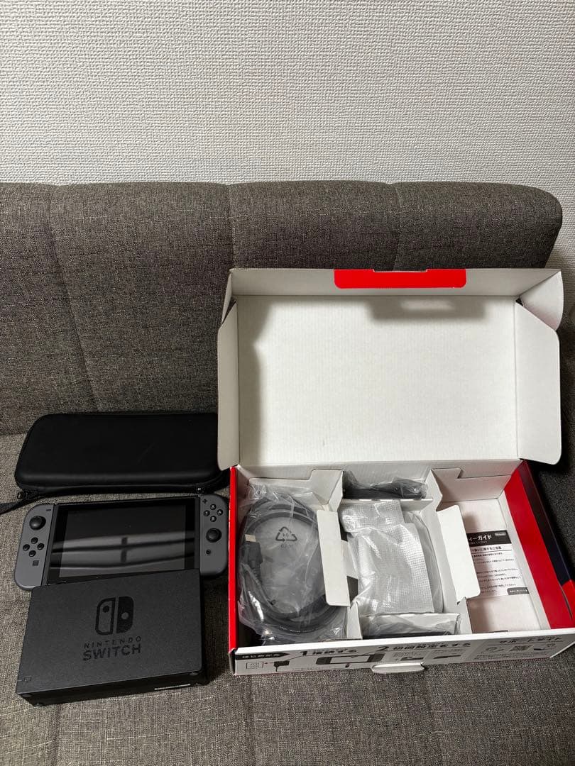 Nintendo Switch 本体 Joy-Con(L)/(R) グレー crux-store_4902370535709